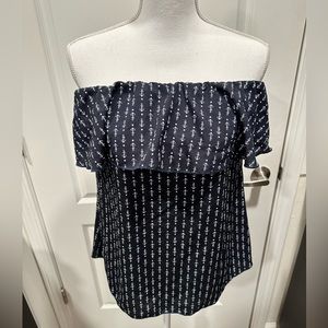 OCEAN DRIVE - anchor printed top